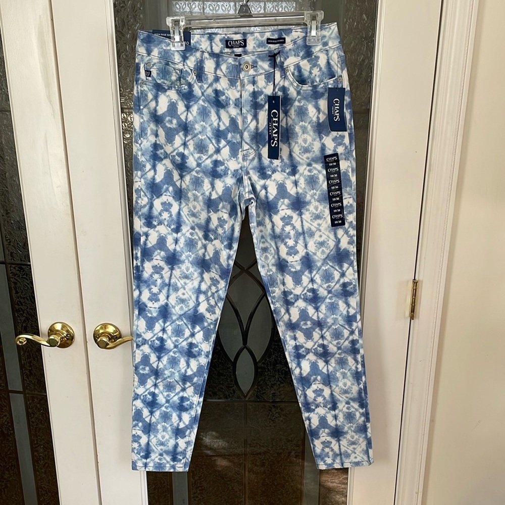 Vintage Inspired Chaps High Rise Skinny